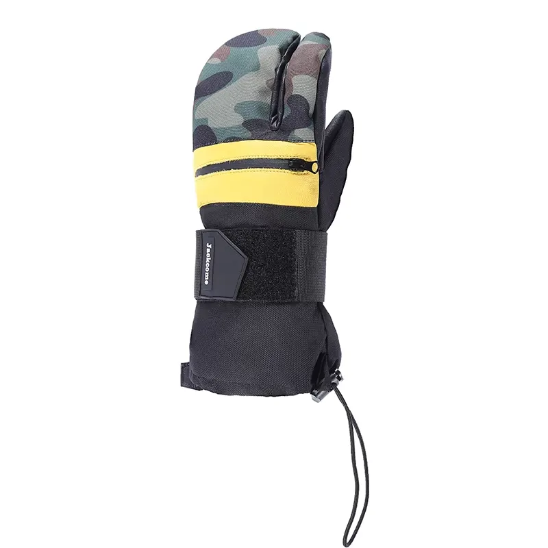 Ski Glove Waterproof - Nowy model 2019: Profesjonalne rękawice narciarskie,