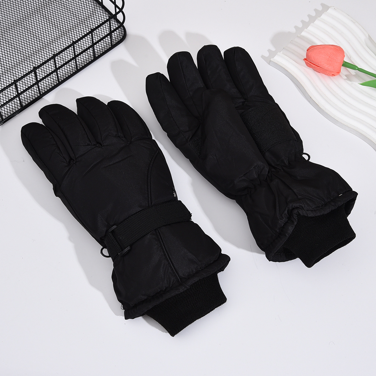 Ski Glove Waterproof - Modne wiatroodporne rękawice narciarskie, antypoślizgowe, wodoodporne