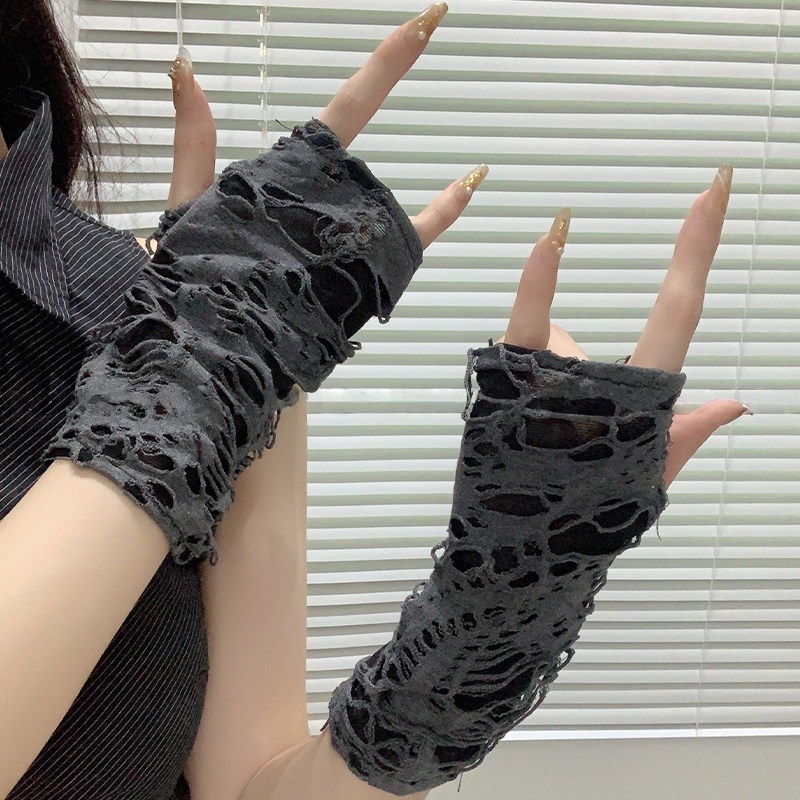 Rękawki ochronne na ramiona z  – Fingerless Glove Knit recenzja i cena