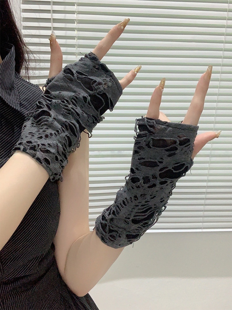 Rękawki ochronne na ramiona z  – Fingerless Glove Knit recenzja i cena