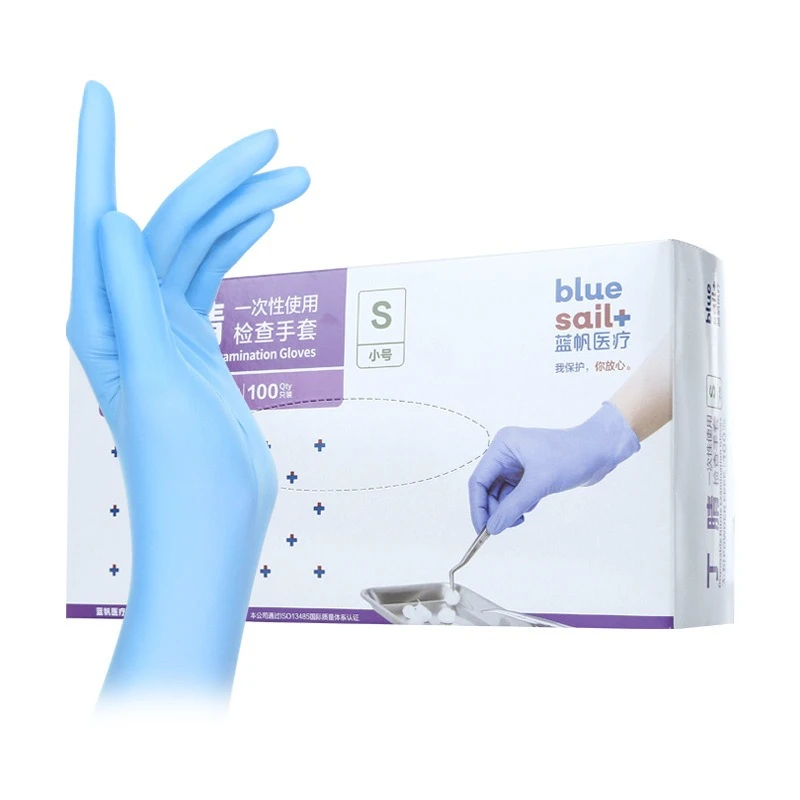 100 sztuk/pudełko Rękawice nit – Exam Glove Nitrile recenzja i cena
