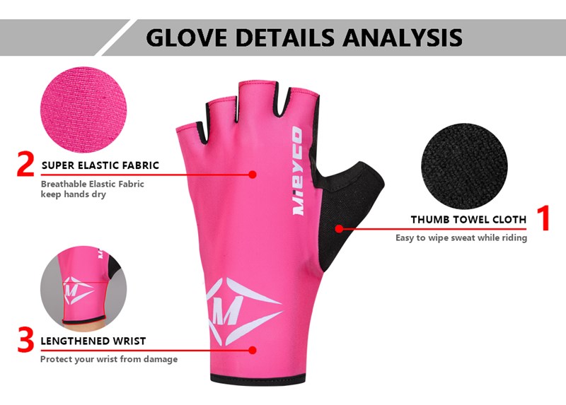Lekkie rękawiczki bez palców,  – Workout Glove Gym recenzja i cena
